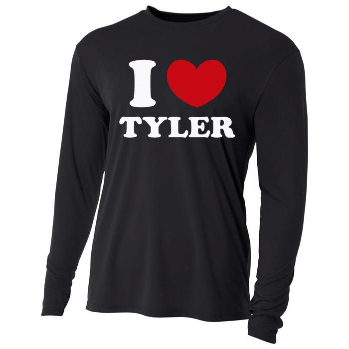 I Love Tyler Cooling Performance Long Sleeve Crew