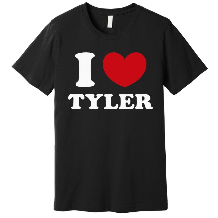 I Love Tyler Premium T-Shirt