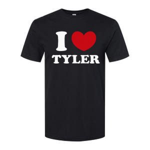 I Love Tyler Softstyle CVC T-Shirt