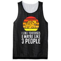 I Like Tortoises And Maybe Like 3 People Mesh Reversible Basketball Jersey Tank