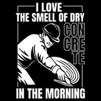 I Love The Smell Of Dry Concrete In The Morning City Backpack
