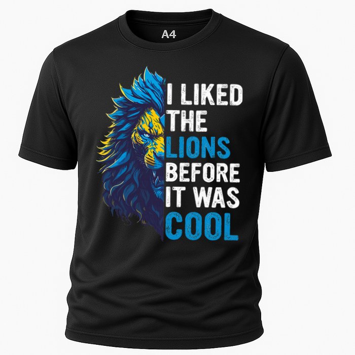 I Liked The Lions Before It Was Cool Cooling Performance Crew T-Shirt