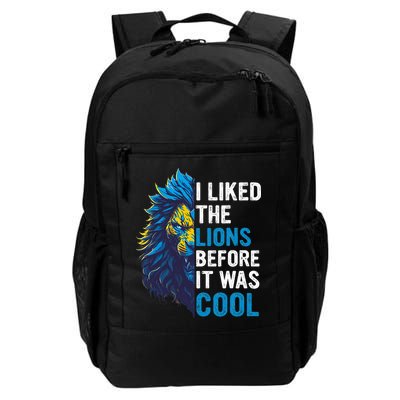 I Liked The Lions Before It Was Cool Backpack
