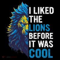 I Liked The Lions Before It Was Cool Flatbill Hat