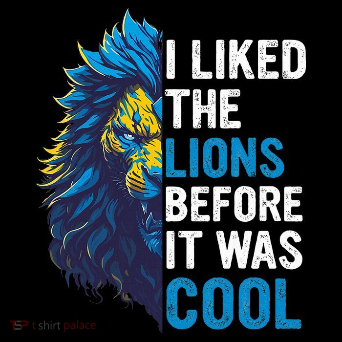 I Liked The Lions Before It Was Cool Flatbill Hat