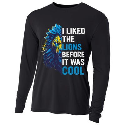 I Liked The Lions Before It Was Cool Cooling Performance Long Sleeve Crew