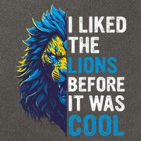 I Liked The Lions Before It Was Cool Cotton Canvas Backpack