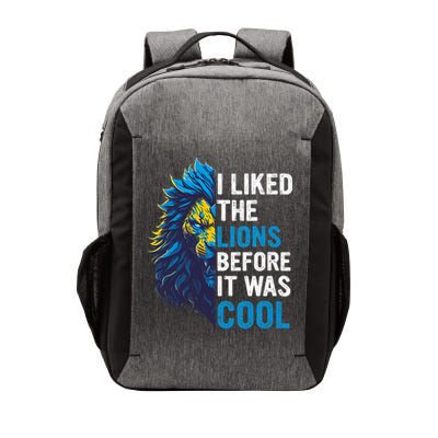 I Liked The Lions Before It Was Cool Vector Backpack