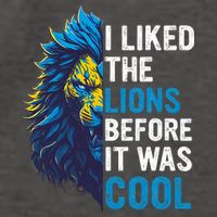 I Liked The Lions Before It Was Cool Vector Backpack