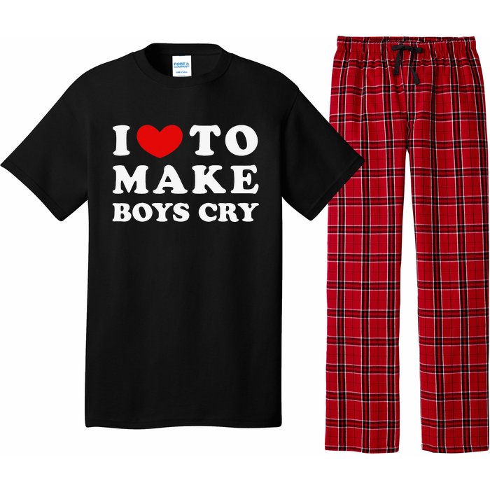 I Love To Make Boys Cry I Like To Make Cry Pajama Set