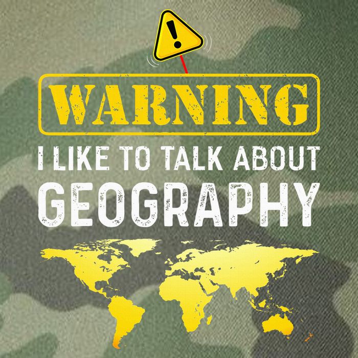 I Like To Talk About Geography Legacy Tie Dye Trucker Hat