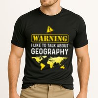 I Like To Talk About Geography Performance Shirt