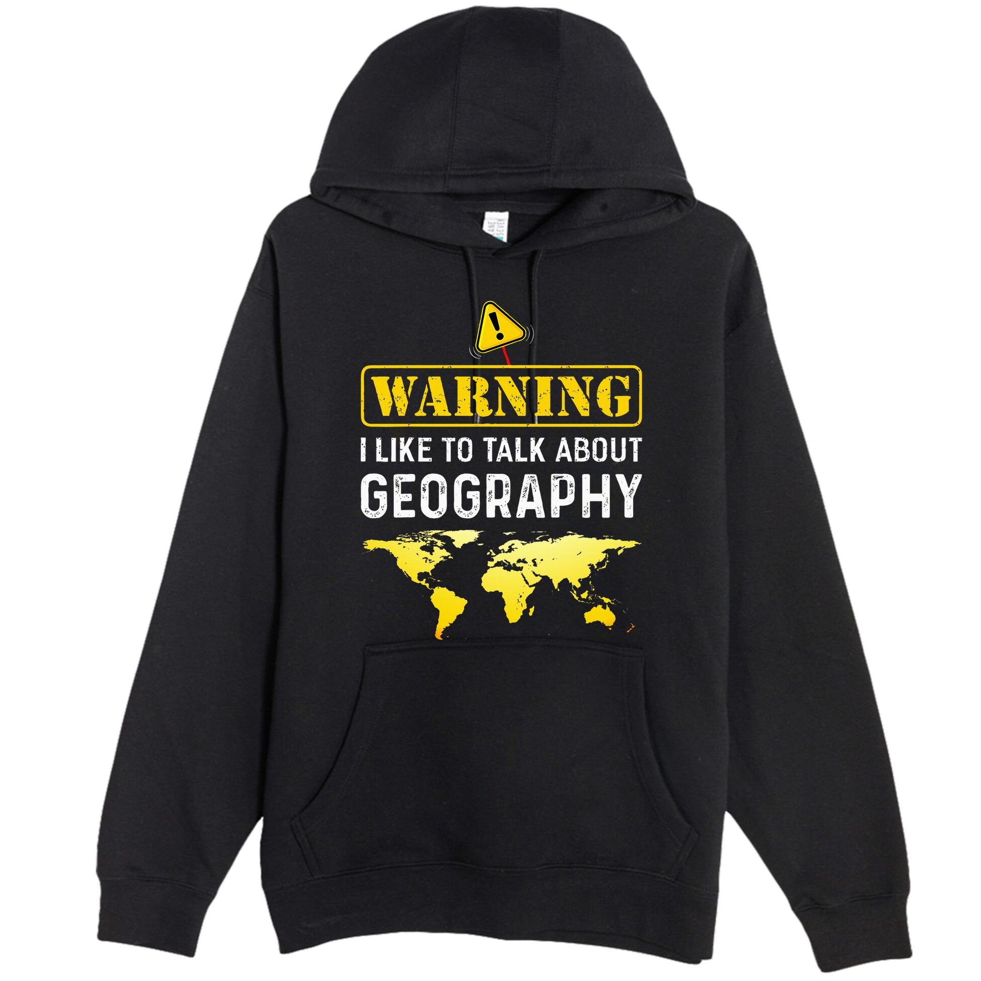 I Like To Talk About Geography Premium Pullover Hoodie