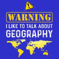 I Like To Talk About Geography Bag