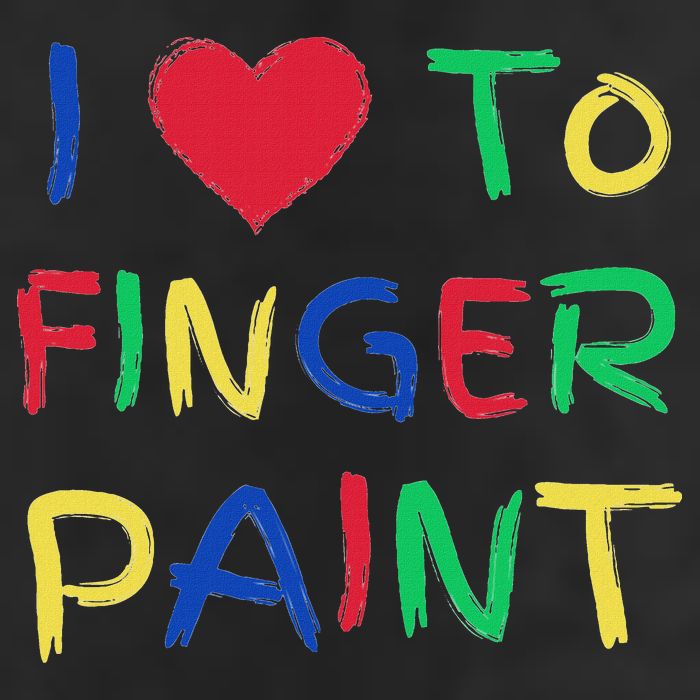 I Love To Finger Paint Couple Valentine Day Cute Heart Love Beanie