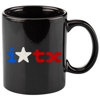 I Love Texas 11oz C Handle Ceramic Mug