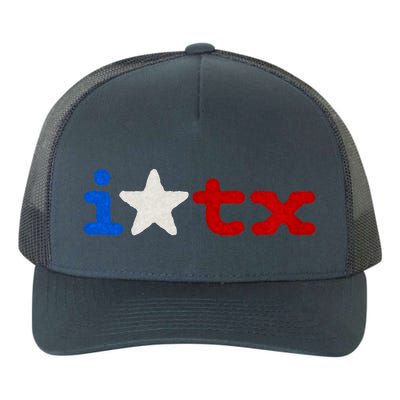 I Love Texas Yupoong Adult 5-Panel Trucker Hat