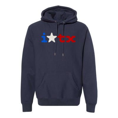 I Love Texas Premium Hoodie