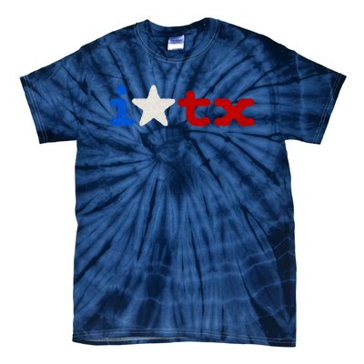 I Love Texas Tie-Dye T-Shirt