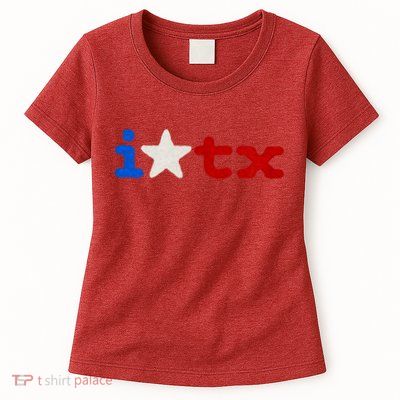 I Love Texas Womens T-Shirt