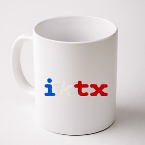 I Love Texas Coffee Mug