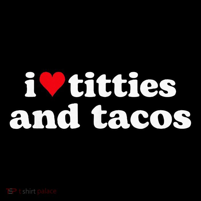 I Love Titties And Tacos Funny Sustainable Bucket Hat