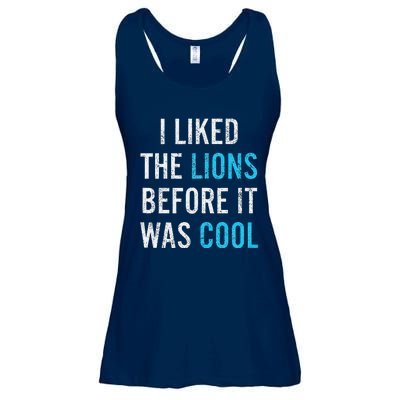 I Liked The Lions Before It Was Cool Funny Memes Ladies Essential Flowy Tank