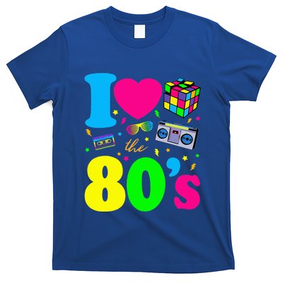I Love The 80s Clothes Party Funny T-Shirt