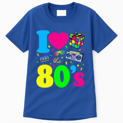 I Love The 80s Clothes Party Funny Tall T-Shirt