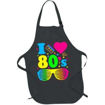 I Love The 80s Clothes For Women And Men Party Funny Apron