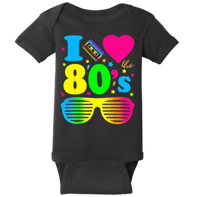 I Love The 80s Clothes For Women And Men Party Funny Baby Bodysuit