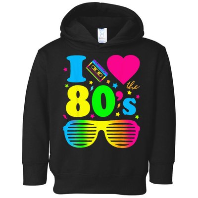 I Love The 80s Clothes For Women And Men Party Funny Toddler Hoodie