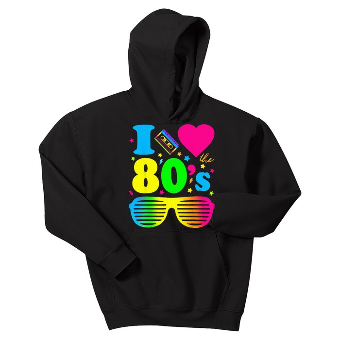 I Love The 80s Clothes For Women And Men Party Funny Kids Hoodie