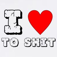 I Love To Shit Cooling Performance Crew T-Shirt