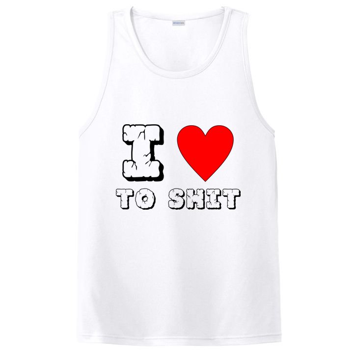 I Love To Shit PosiCharge Competitor Tank