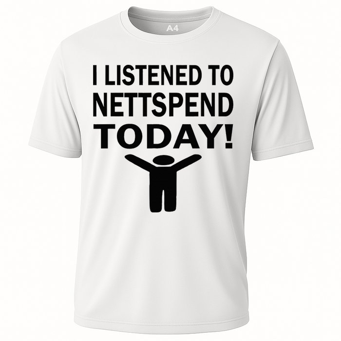 I Listened To Nettspend Today Concert Music Performance Shirt