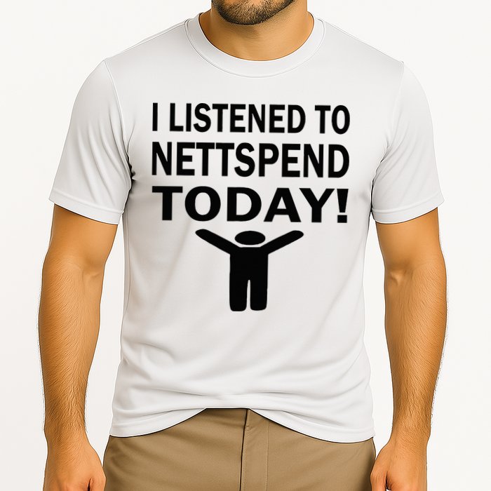 I Listened To Nettspend Today Concert Music Performance Shirt