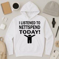 I Listened To Nettspend Today Concert Music Hoodie