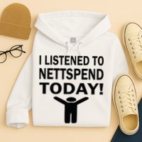 I Listened To Nettspend Today Concert Music Hoodie