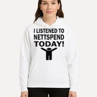 I Listened To Nettspend Today Concert Music Hoodie