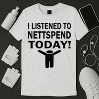 I Listened To Nettspend Today Concert Music T-Shirt