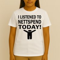 I Listened To Nettspend Today Concert Music T-Shirt
