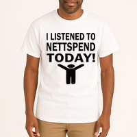 I Listened To Nettspend Today Concert Music Tall T-Shirt