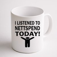 I Listened To Nettspend Today Concert Music Mug