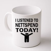 I Listened To Nettspend Today Concert Music Mug