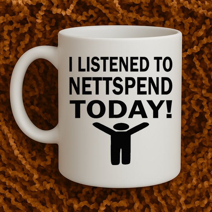 I Listened To Nettspend Today Concert Music Mug