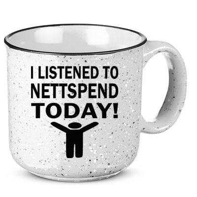 I Listened To Nettspend Today Concert Music 15oz Campfire Ceramic Mug