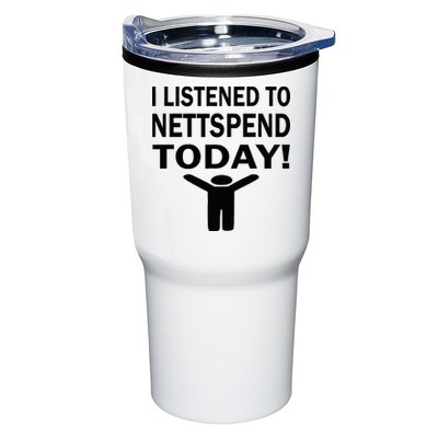 I Listened To Nettspend Today Concert Music Tumbler