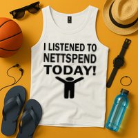I Listened To Nettspend Today Concert Music Tank Top