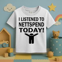 I Listened To Nettspend Today Concert Music Toddler T-Shirt